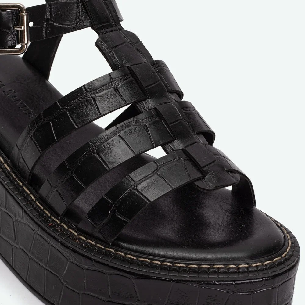 FLATFORM ARIELLA SUZANA SANTOS Preto 3