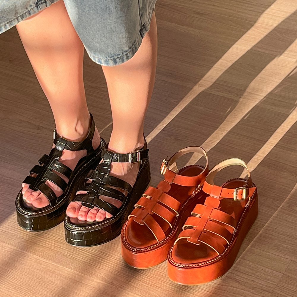 FLATFORM ARIELLA SUZANA SANTOS Preto 5