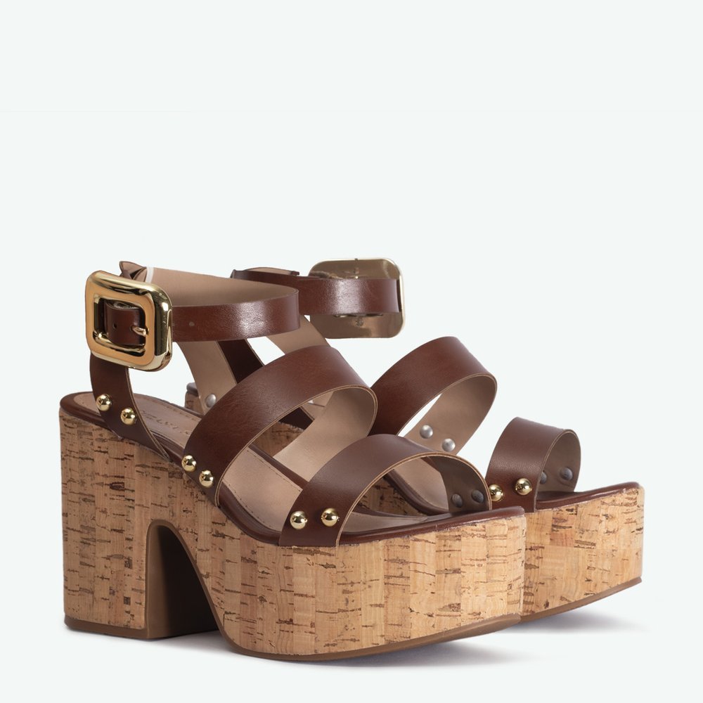 SANDÁLIA ALICE SUZANA SANTOS Marrom 2