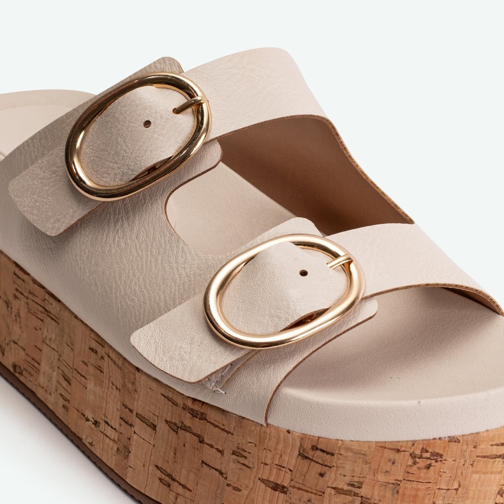 FLATFORM AMÁLIA SUZANA SANTOS Bege 3