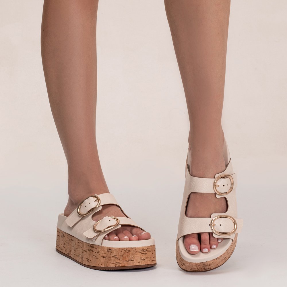 FLATFORM AMÁLIA SUZANA SANTOS Bege 4