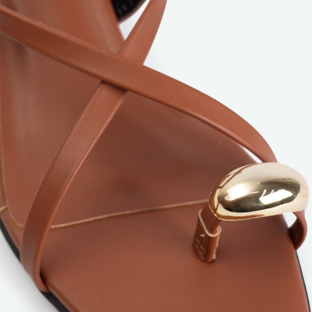 SANDÁLIA ELOÁ SUZANA SANTOS Marrom 3