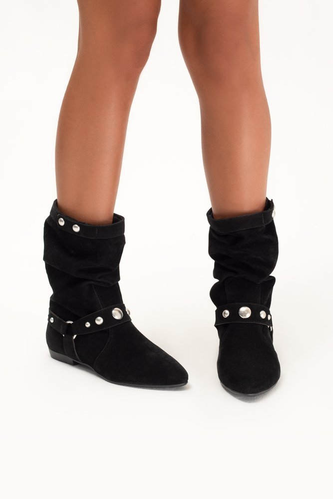BOTA SLOUCHY CORA SUZANA SANTOS Preto 5