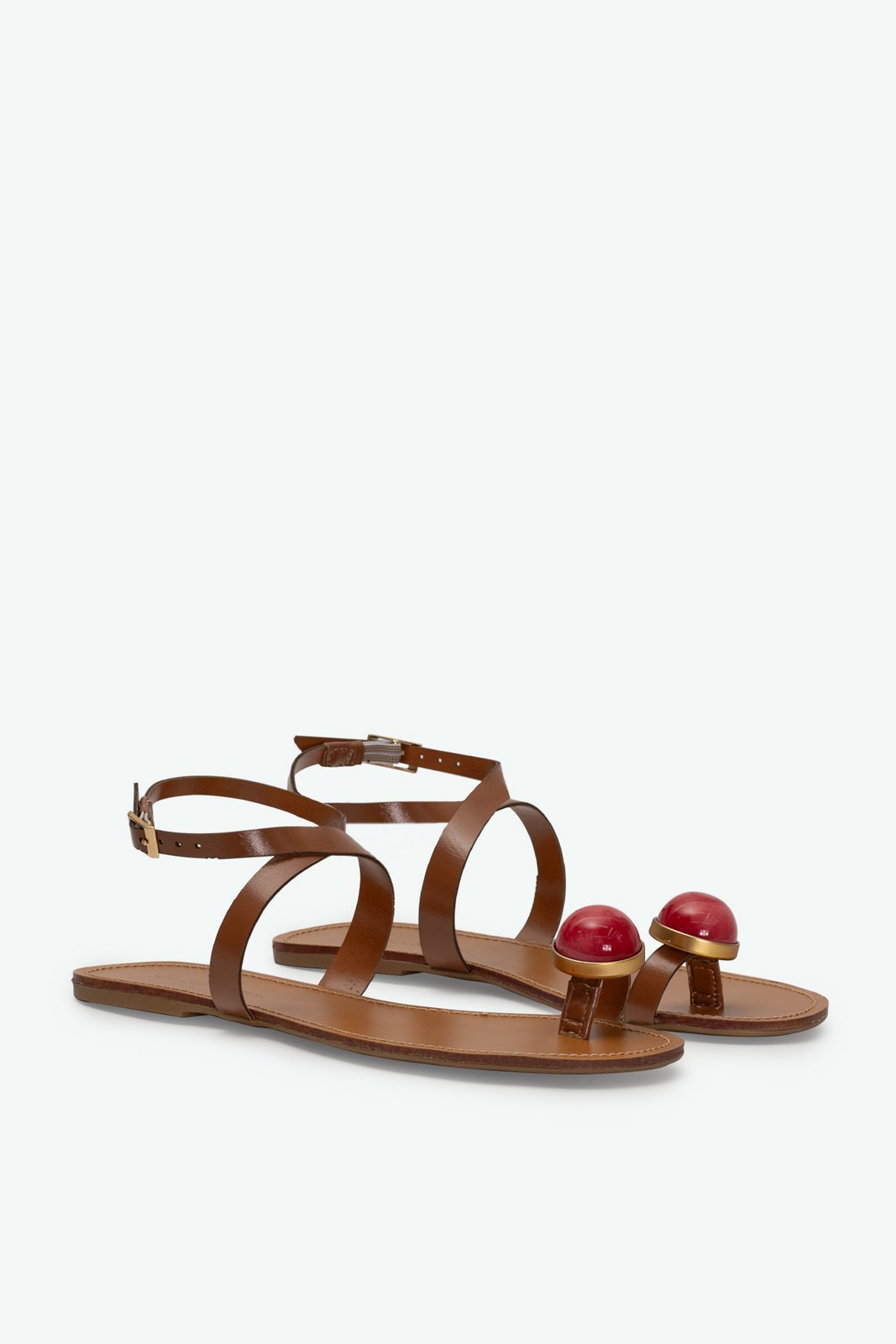 FLAT AMARA SUZANA SANTOS Caramelo 2