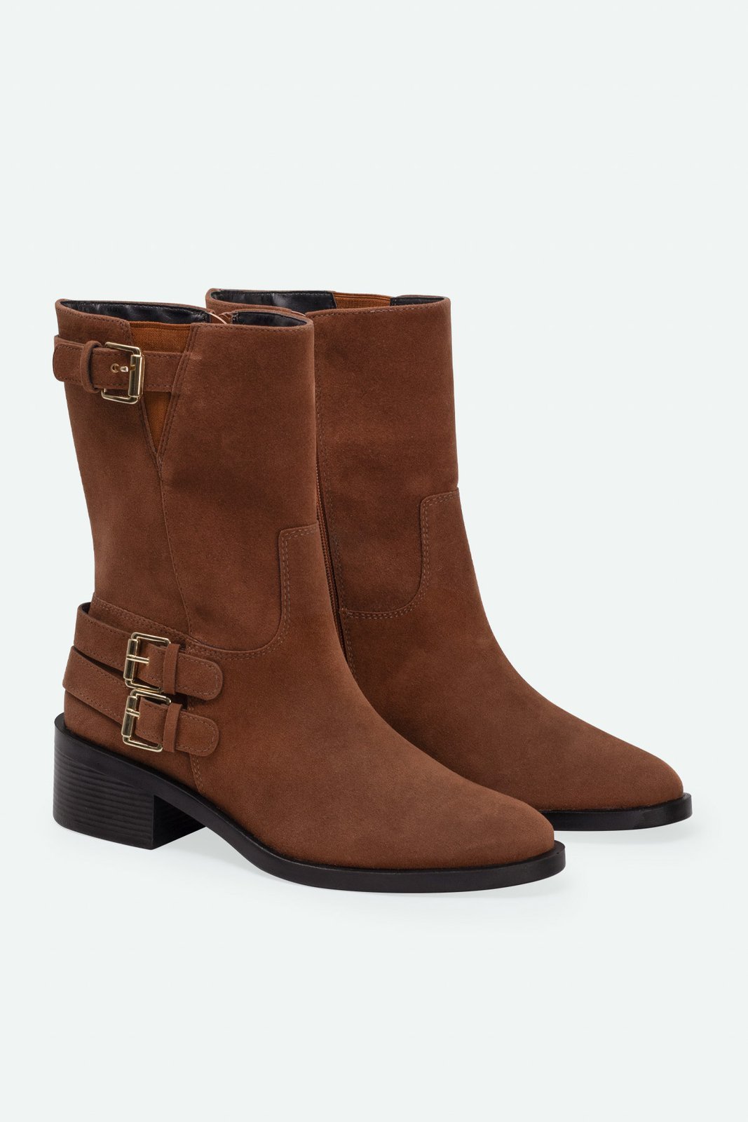 BOTA LEONA SUZANA SANTOS Marrom 2