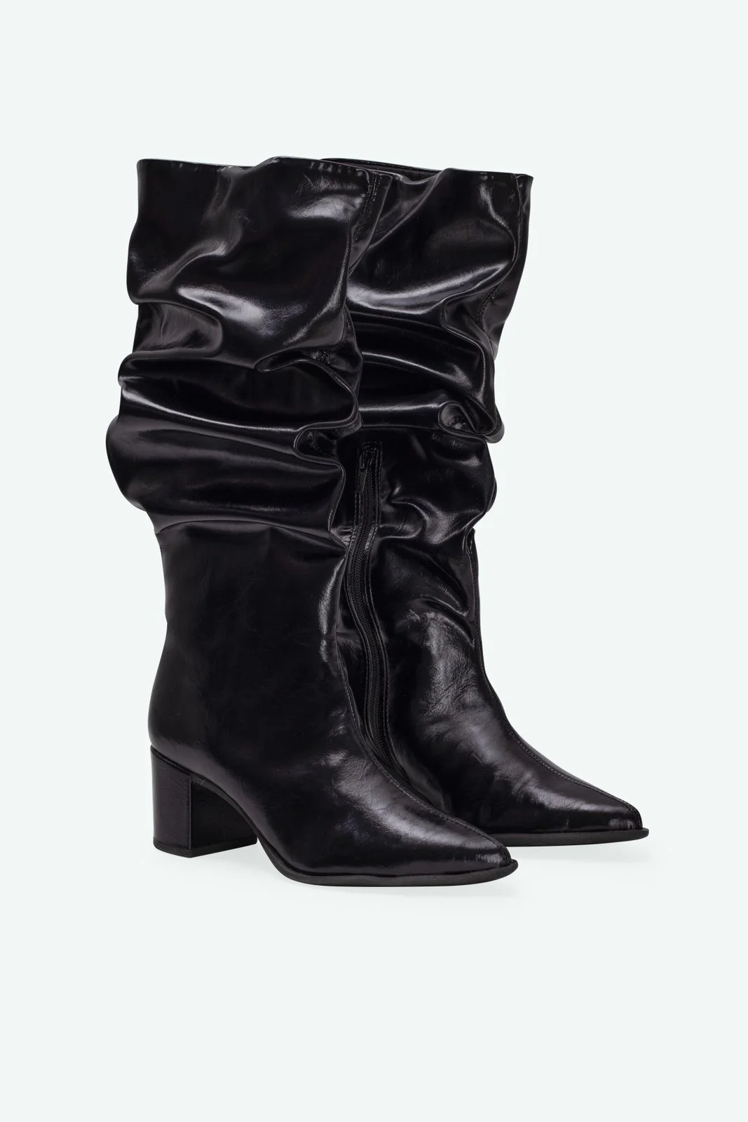BOTA SLOUCHY GIANNA SUZANA SANTOS Preto 2