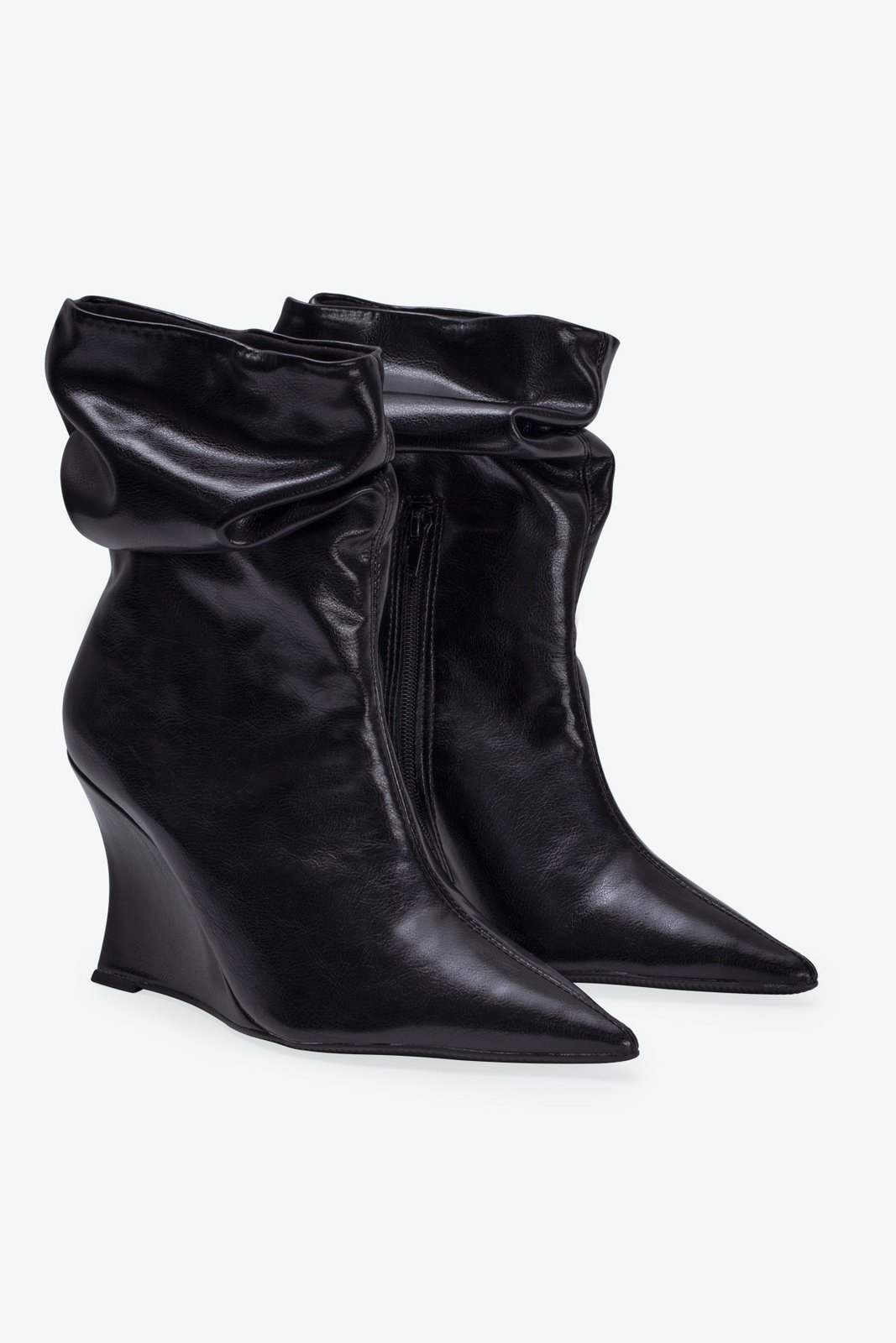 BOTA SLOUCHY DONNA SUZANA SANTOS Preto 2