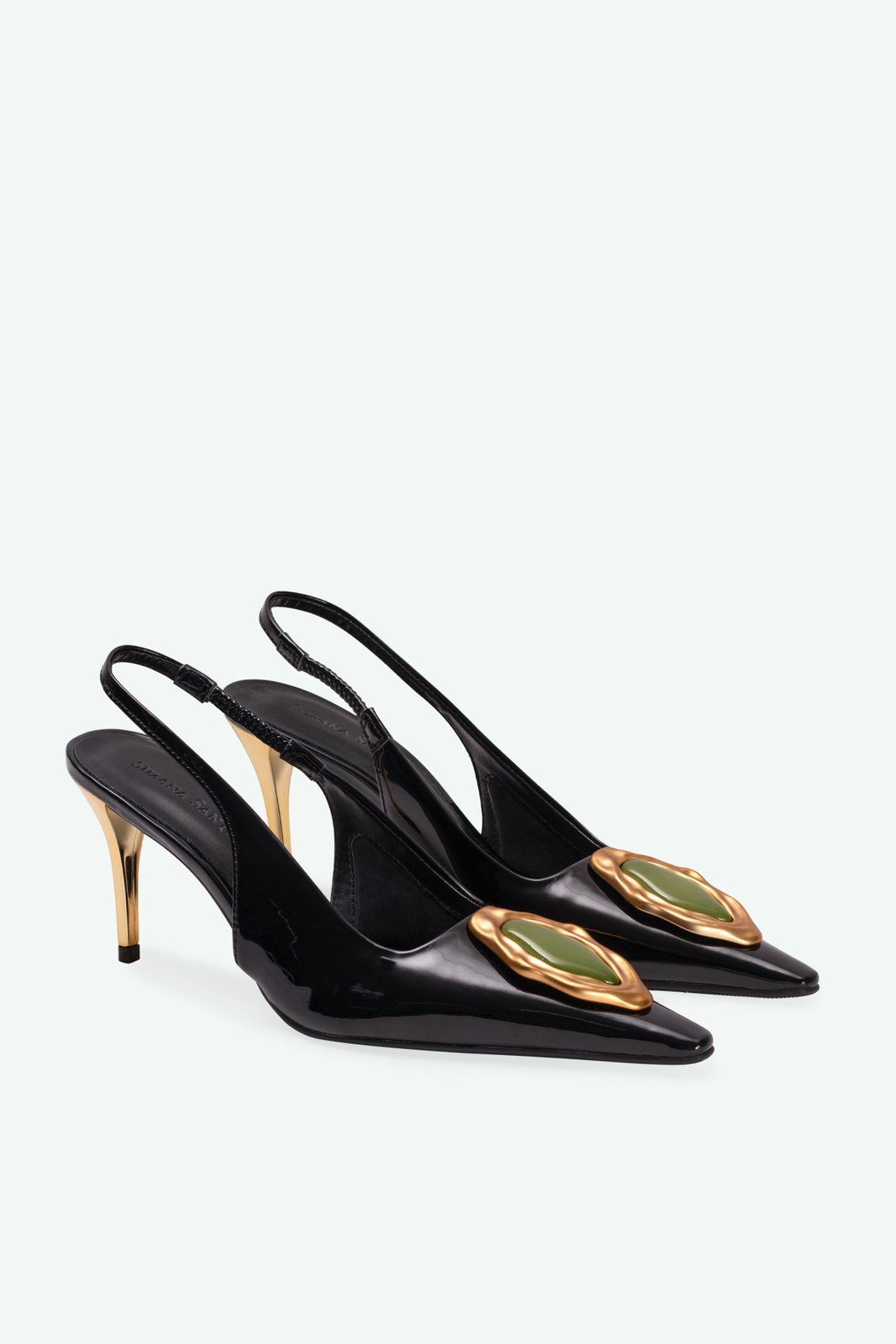 SLINGBACK AVA SUZANA SANTOS Preto 2