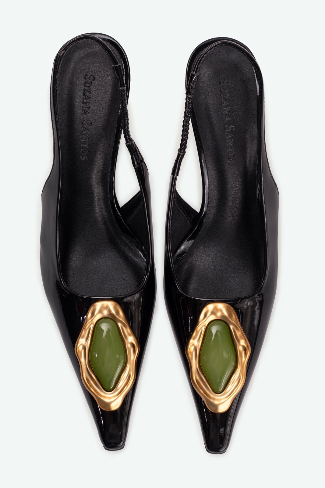 SLINGBACK AVA SUZANA SANTOS Preto 3