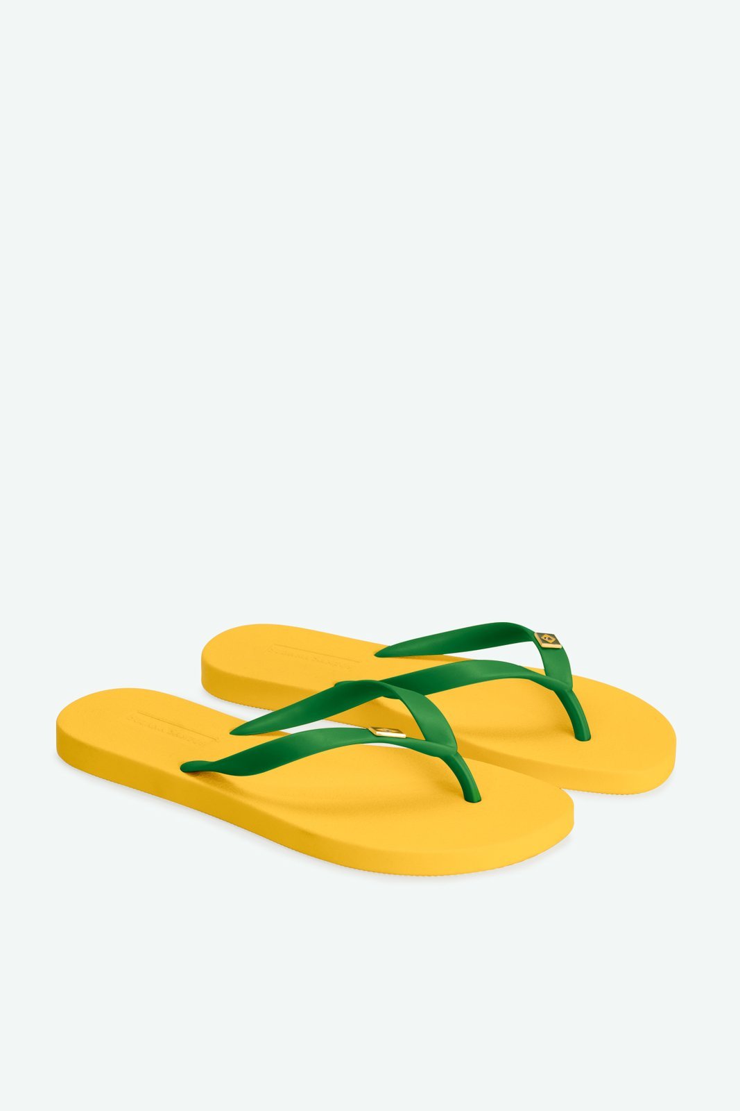 CHINELO DE DEDO BRASIL SUZANA SANTOS Verde/Amarelo 2