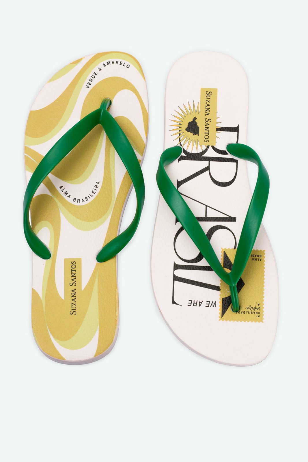 CHINELO DE DEDO BRASIL SUZANA SANTOS Verde 2