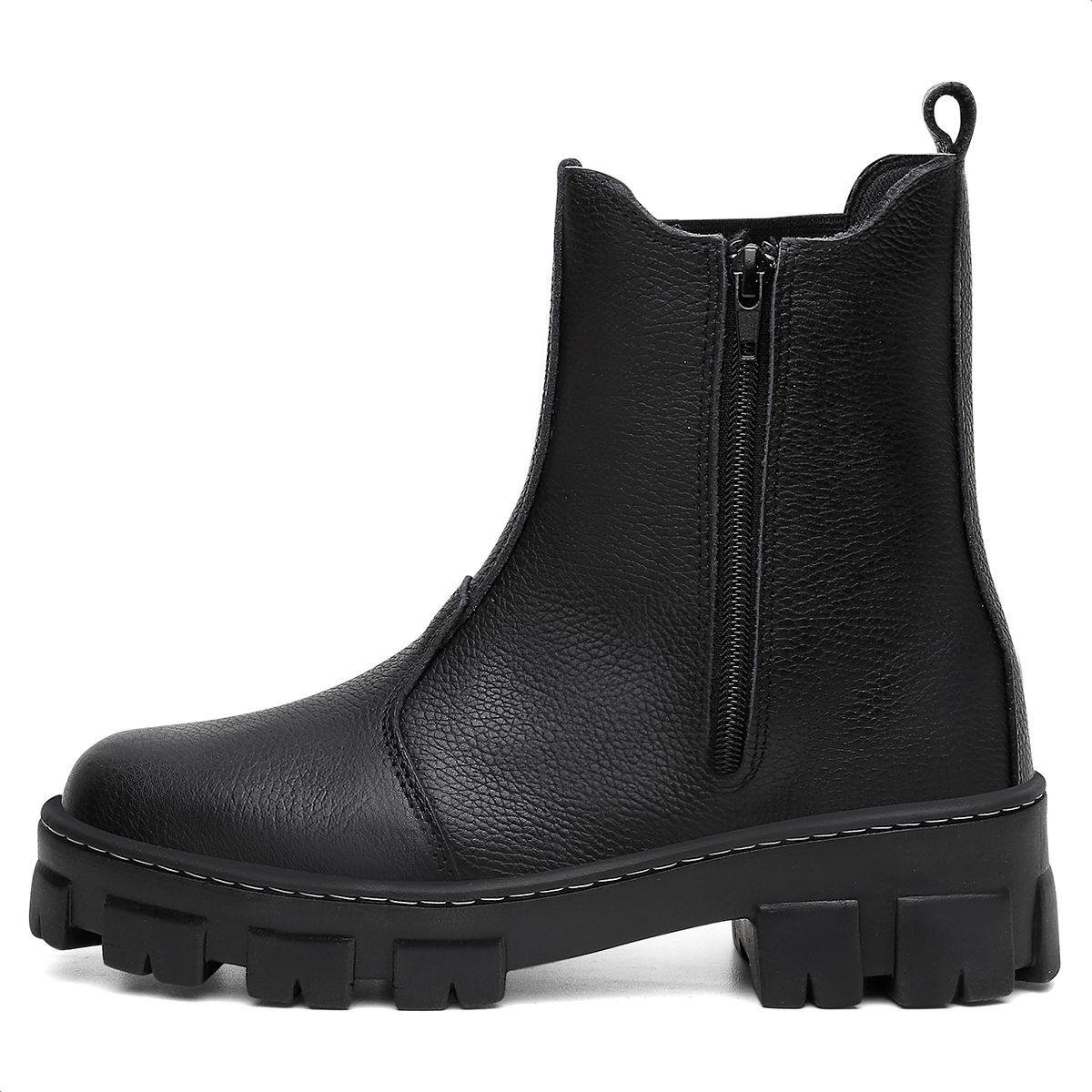 Bota Everway Chelsea Feminino Preto 5