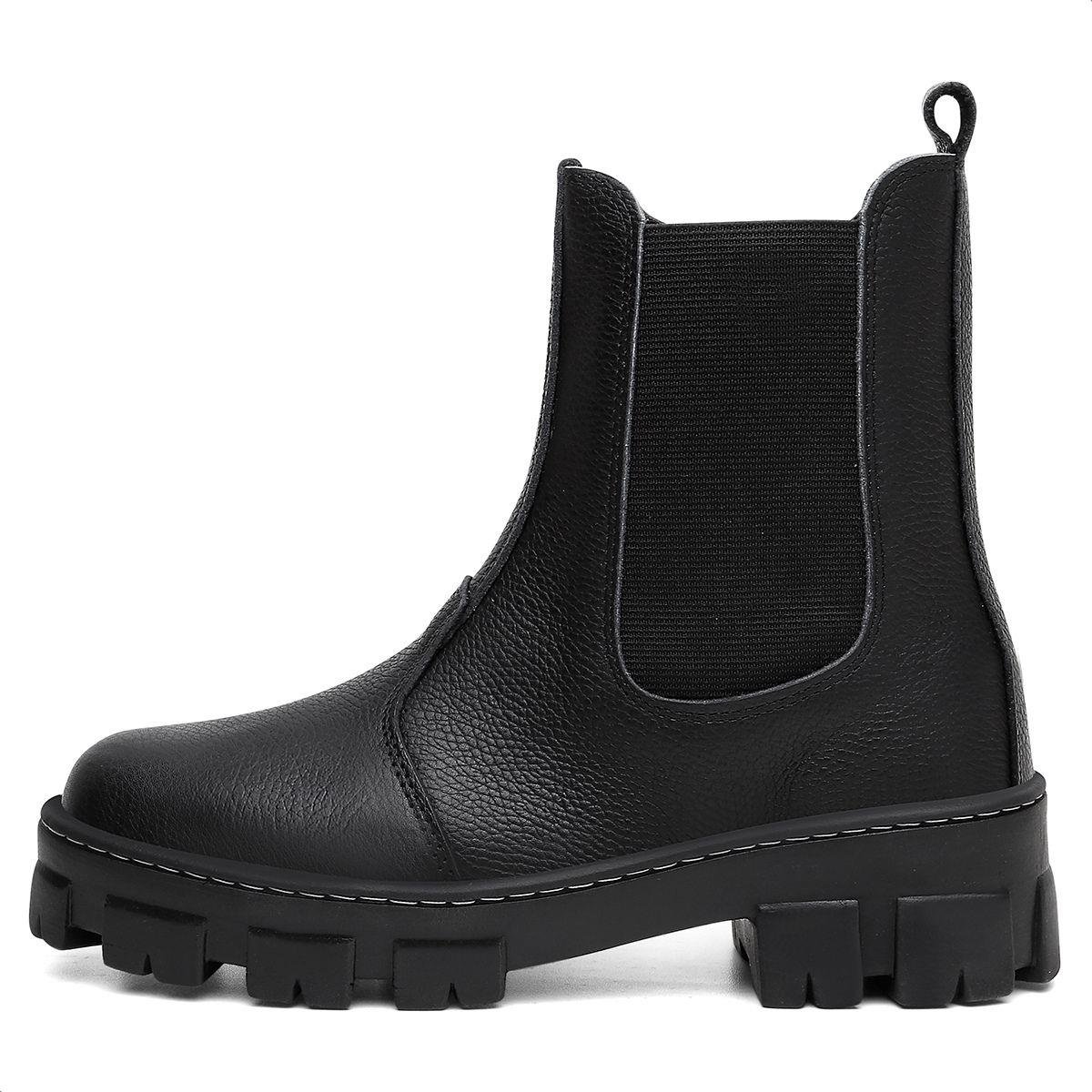 Bota Everway Chelsea Feminino Preto 6