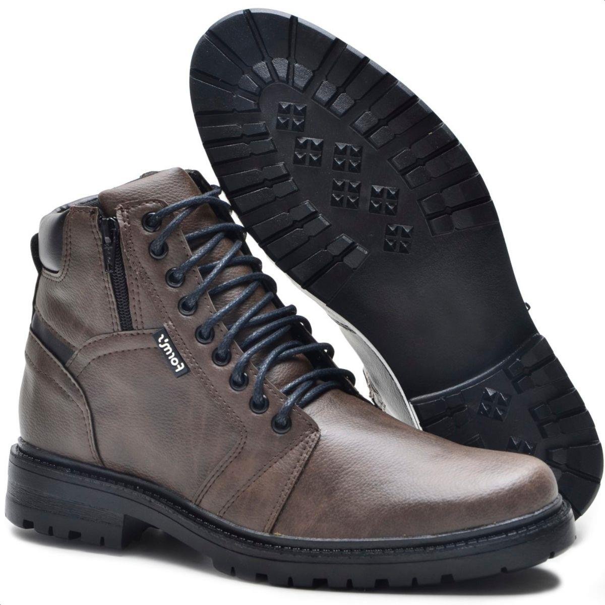 Coturno Form'S Bota Masculino Marrom 2