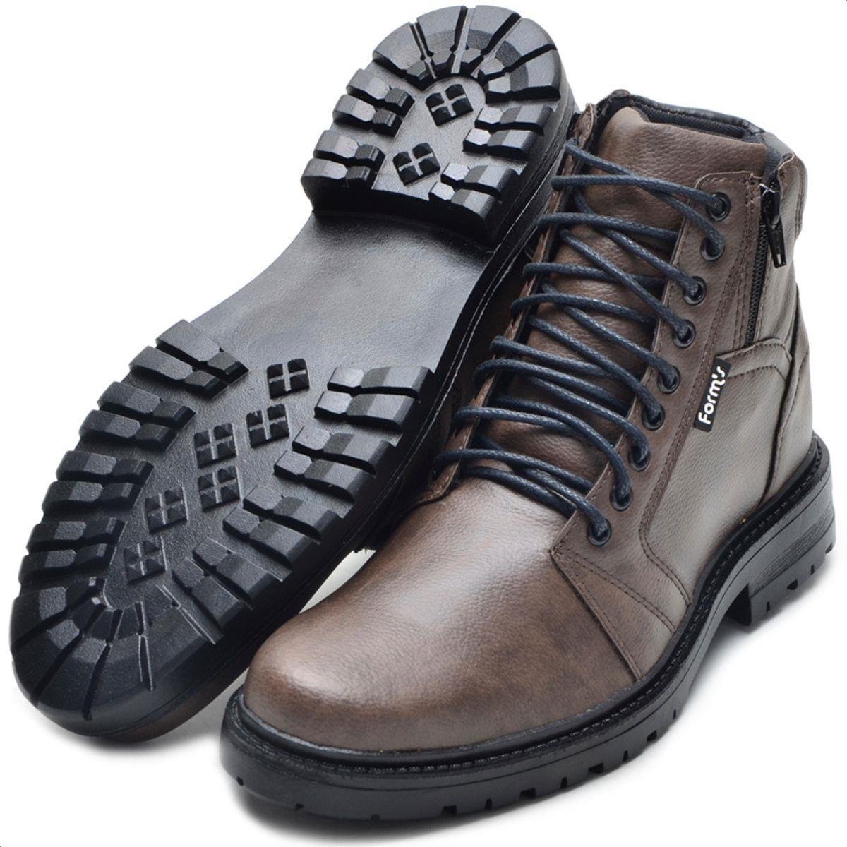 Coturno Form'S Bota Masculino Marrom 3