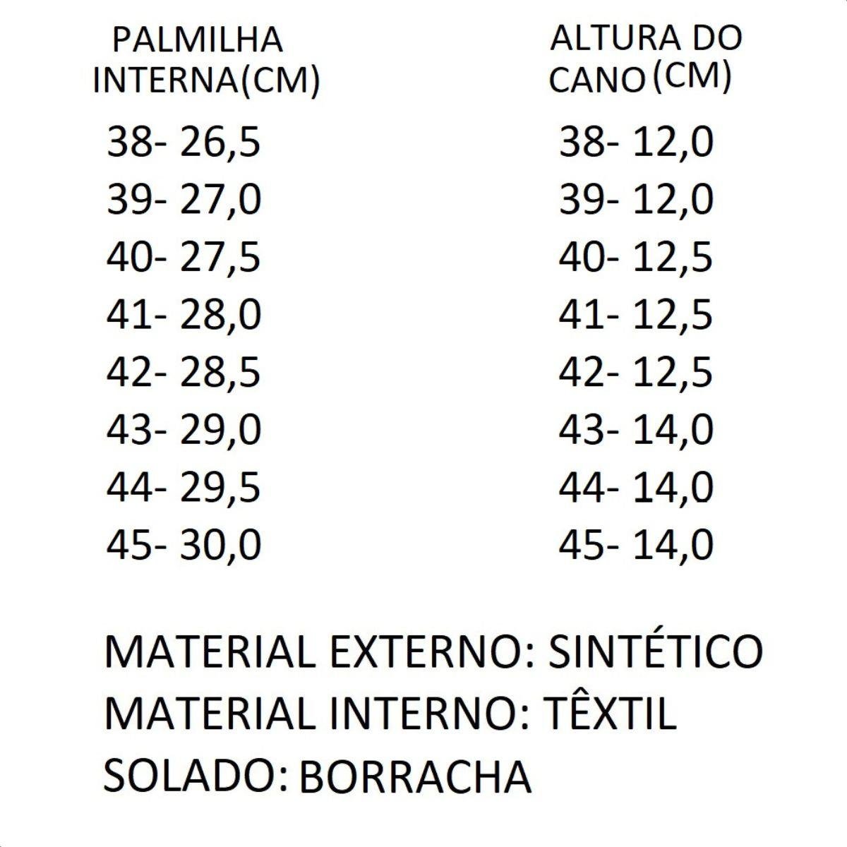 Coturno Form'S Bota Masculino Marrom 6