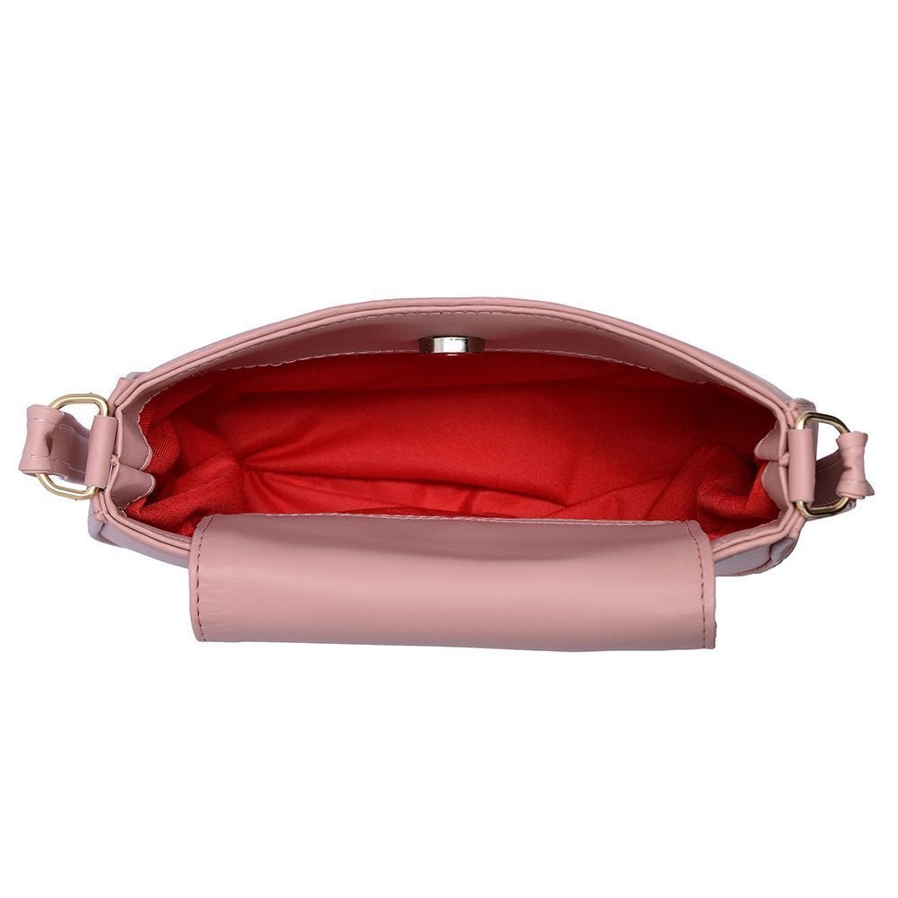 Bolsa Feminina Pequena Tiracolo Dhaffy Rosa 3