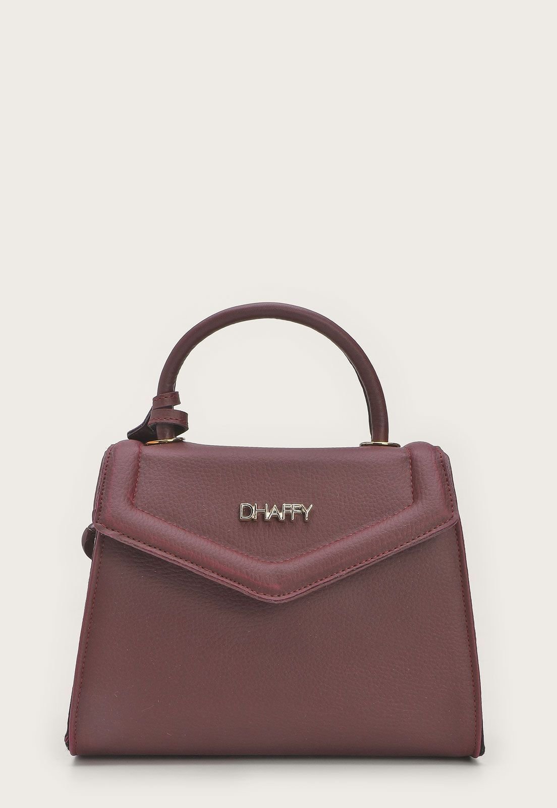 Bolsa Feminina Tiracolo Detalhes em Corrente Marrom 3