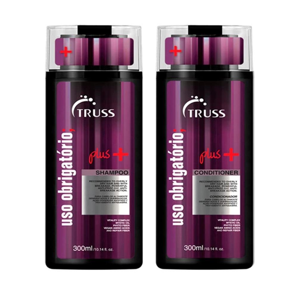 Truss Kit Shampoo e Condicionador Uso Obrigatório Plus 300ml ÚNICO 1