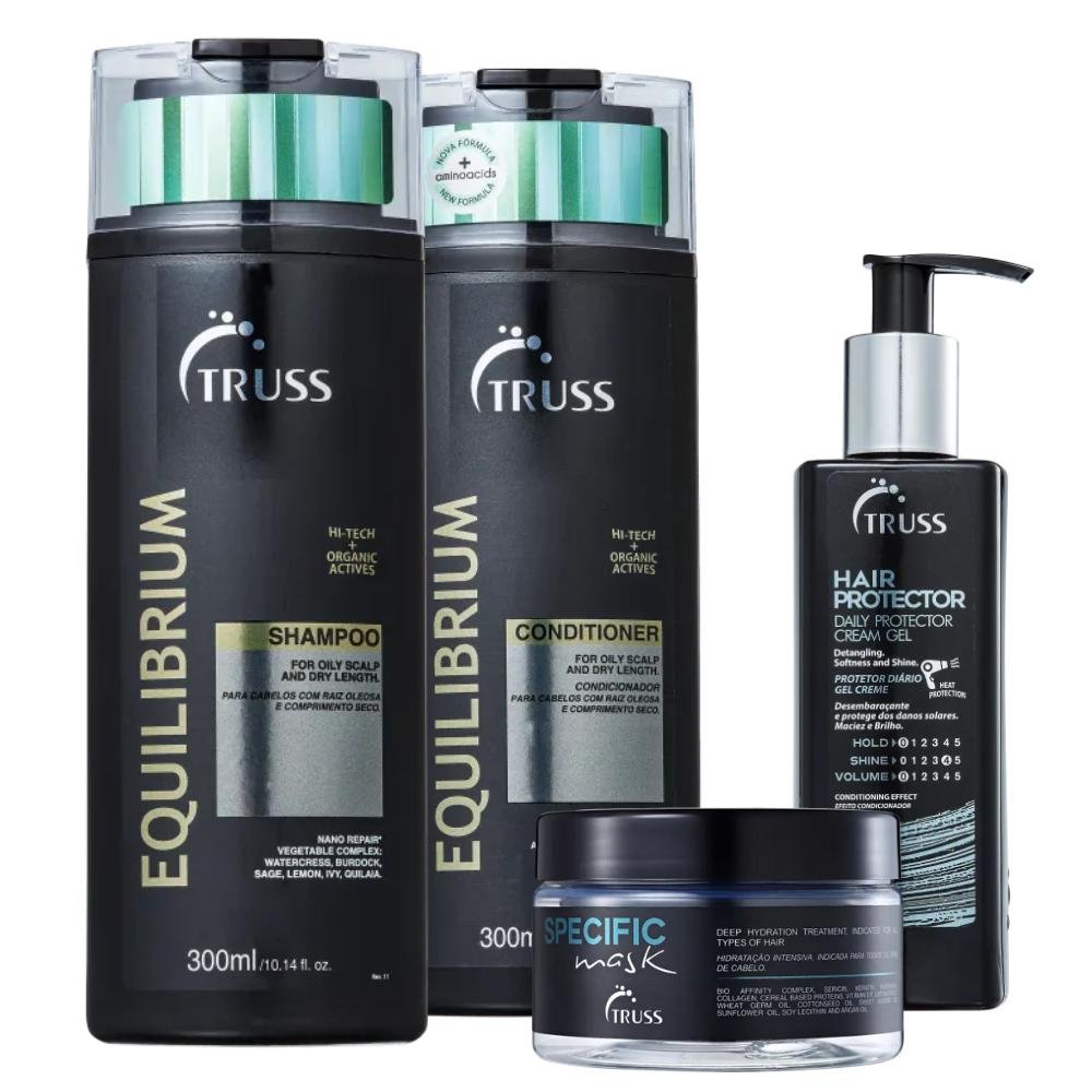 Truss Equilibrium Sh + Cd + Specific Mask + Hair Protector