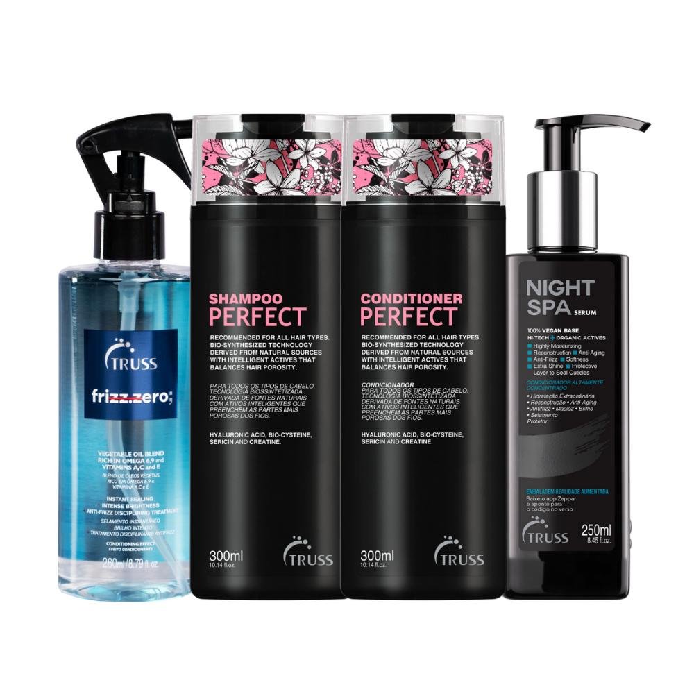 Truss Kit Perfect Frizz Night Spa (4 Produtos)