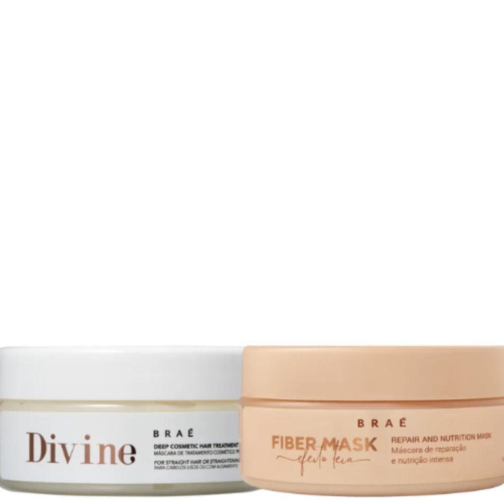 Kit Braé Divine Duo Mask Efeito Teia Treatment (2 Produtos)