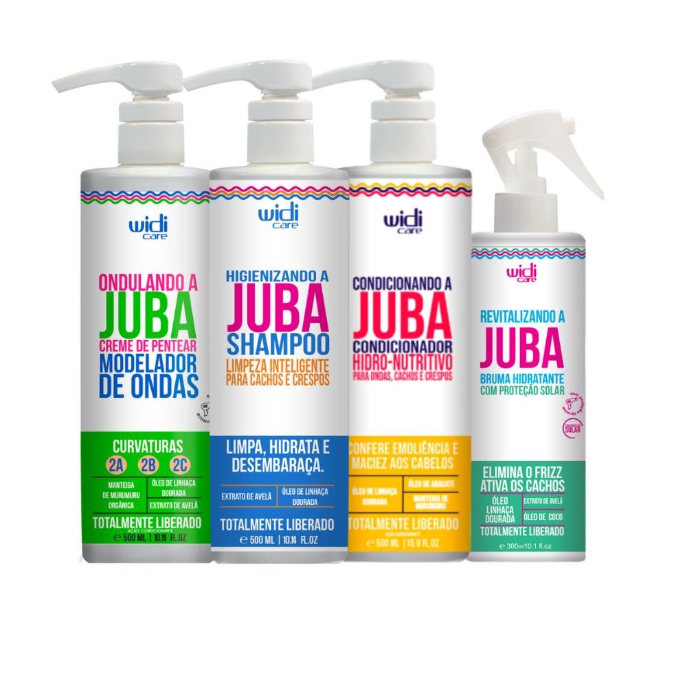 Widi Care Kit Ondulando a Juba Revitalizando (4 Produtos) ÚNICO 1