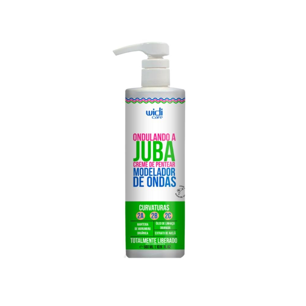 Widi Care Kit Ondulando a Juba Shampoo 500ml, Máscara Hidro-Nutritiva 500g, Creme de Pentear 500ml + Brinde Touca de Cetim ÚNICO 4