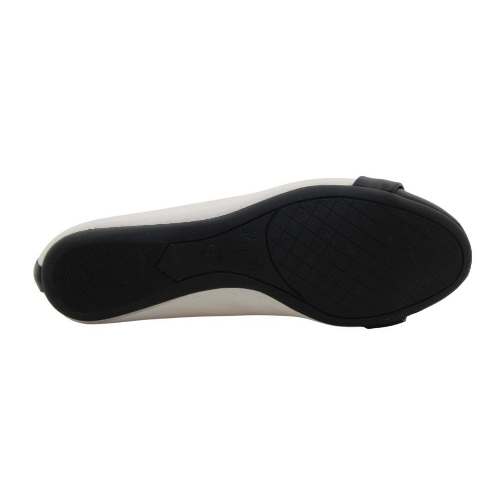 Sapatilha Feminina Bico Redondo Sua Cia Ref:8303.15000 Branco 5