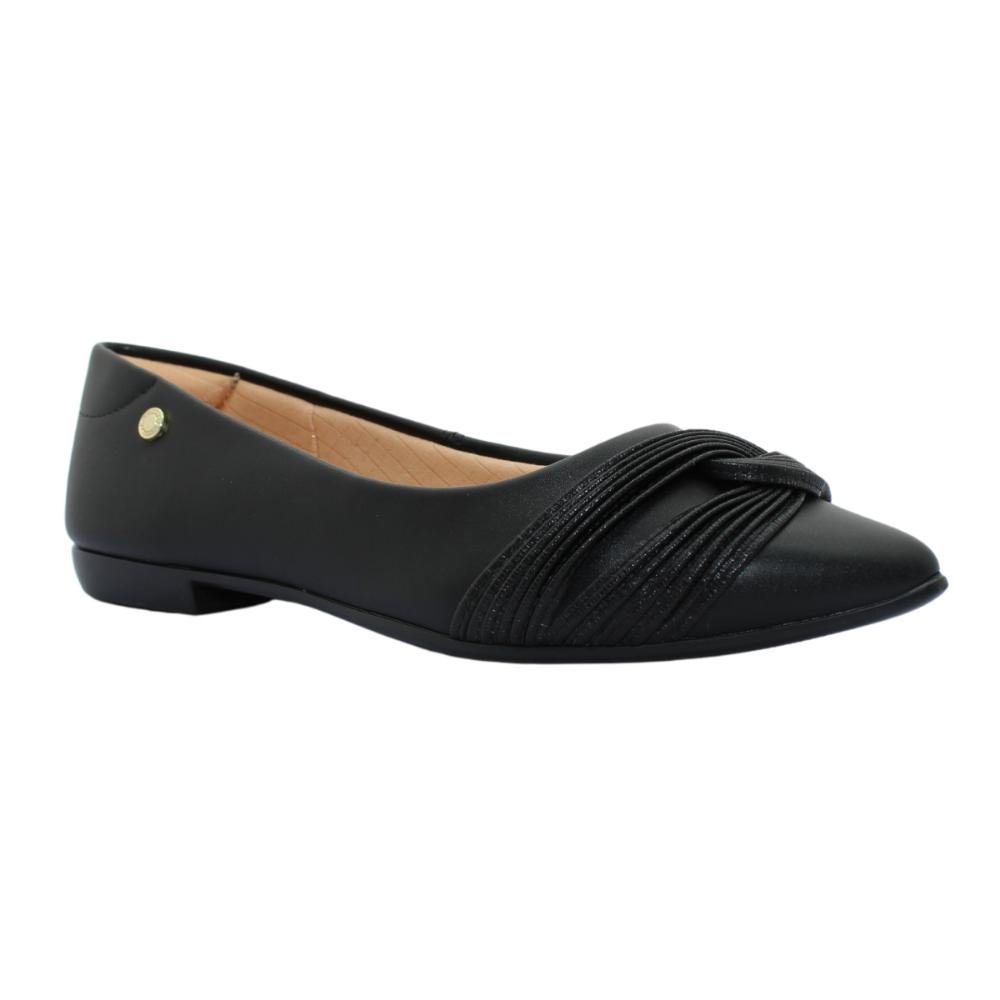 Sapatilha Feminina Bico Fino Topstart Ref:1266-616 Preto 2
