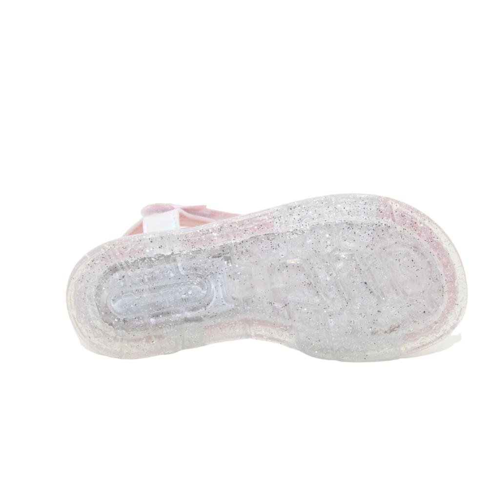 Sandália De Led Infantil Pampili Lulli Ref:697.021 Branco 5