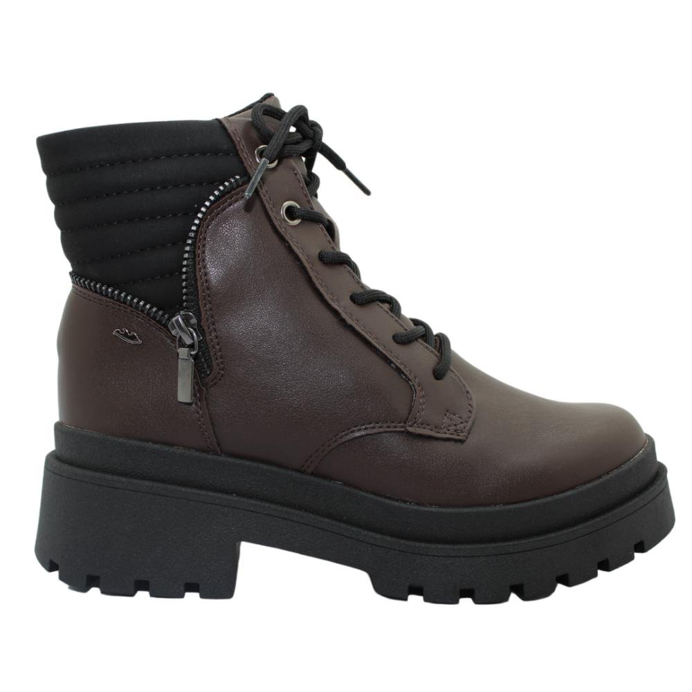 Bota Feminina Coturno Tratorada Dakota Ref:G9672 Marrom 1