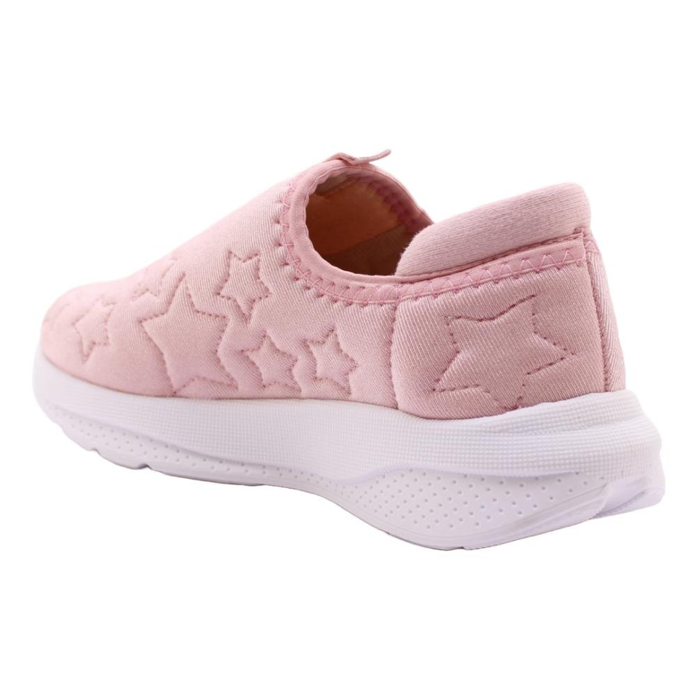 Tênis Infantil Slip On Molekinha Ref:2573.106 Rosa 3