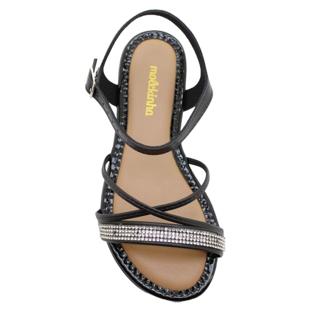 Sandália Infantil Molekinha Ref:2157.1091 Preto 4