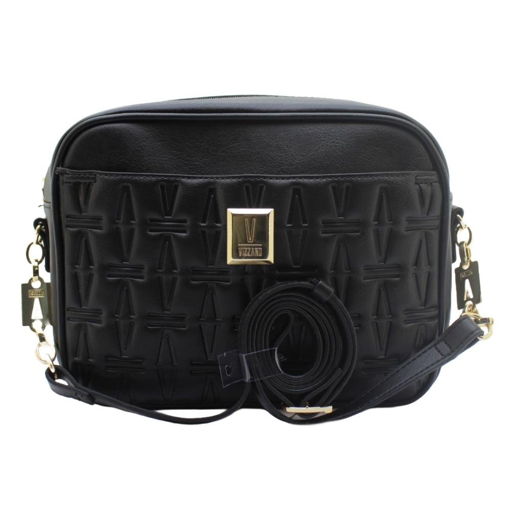 Bolsa Feminina Tiracolo Vizzano Ref:10066.1.21817 Preto 1