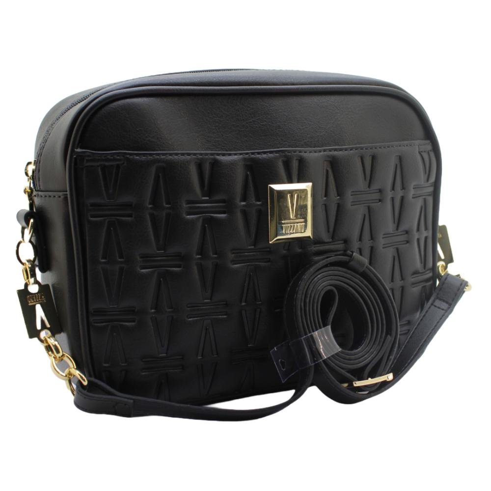 Bolsa Feminina Tiracolo Vizzano Ref:10066.1.21817 Preto 2