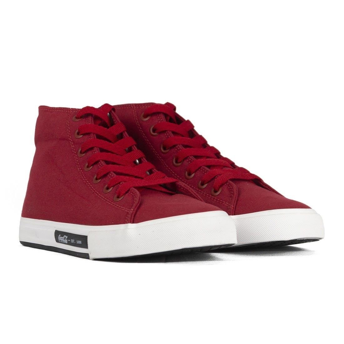 Tênis Coca-Cola Shoes Daytona Classic Hi Masculino Vermelho 2