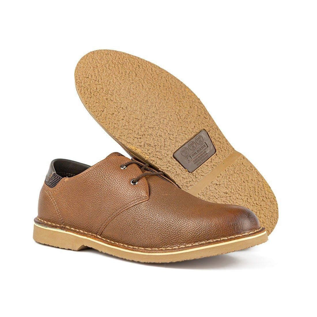 Sapato Casual Kildare Essentials Full Grain Masculino 5089 Marrom 4