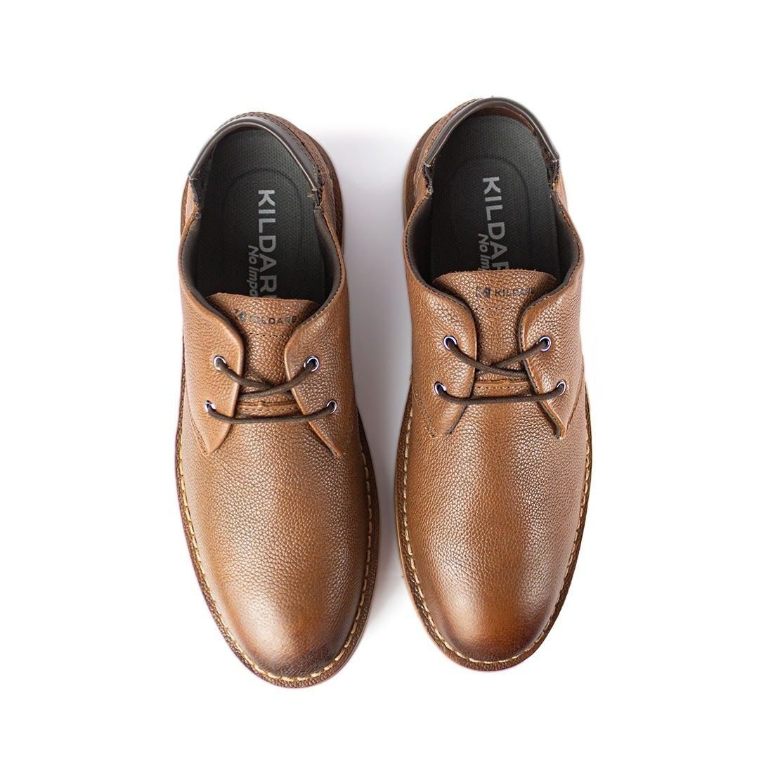 Sapato Casual Kildare Essentials Full Grain Masculino 5089 Marrom 5