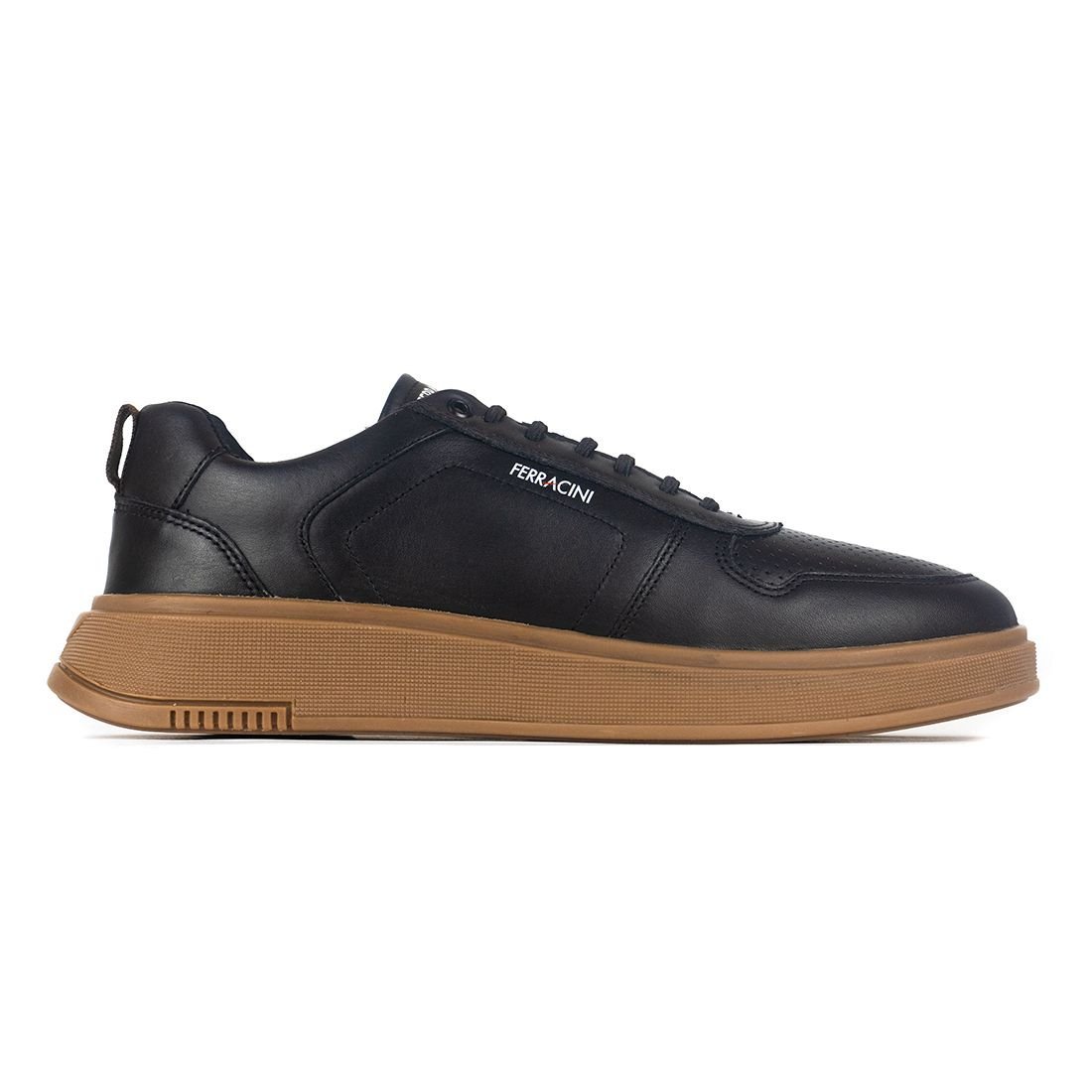 Sapato Ferracini Sneaker Logan 9314 678C Preto Natural Preto 1