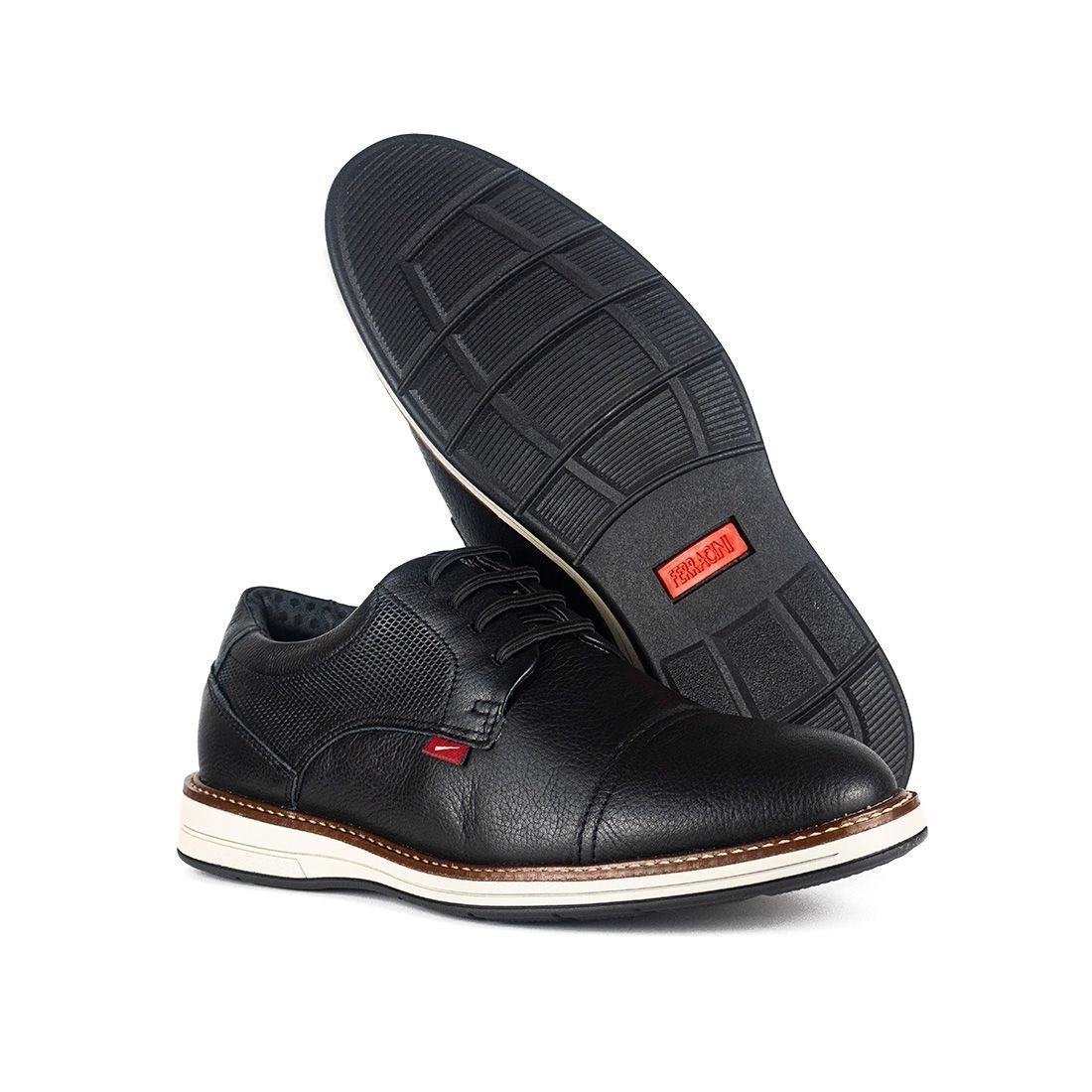 Sapato Ferracini Social Kingston Preto 4