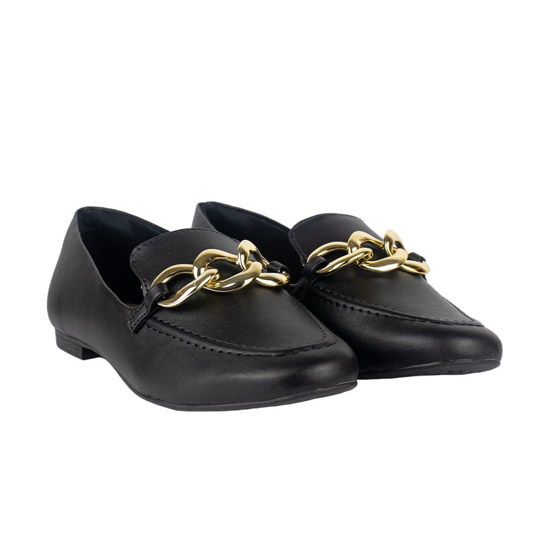 Mocassim Via Uno Corrente Preto 2