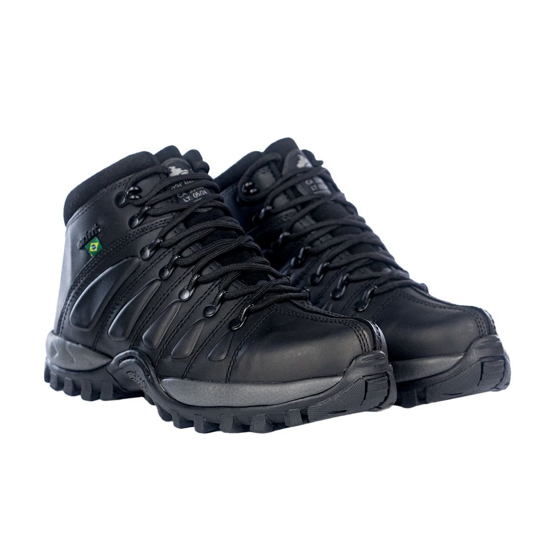 Bota Macboot Segurança Cano Alto Preto 2