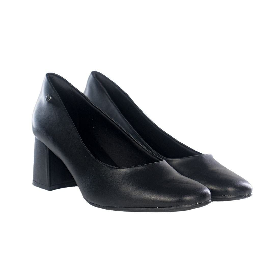 Scarpin Ramarim Salto Bloco Preto 2