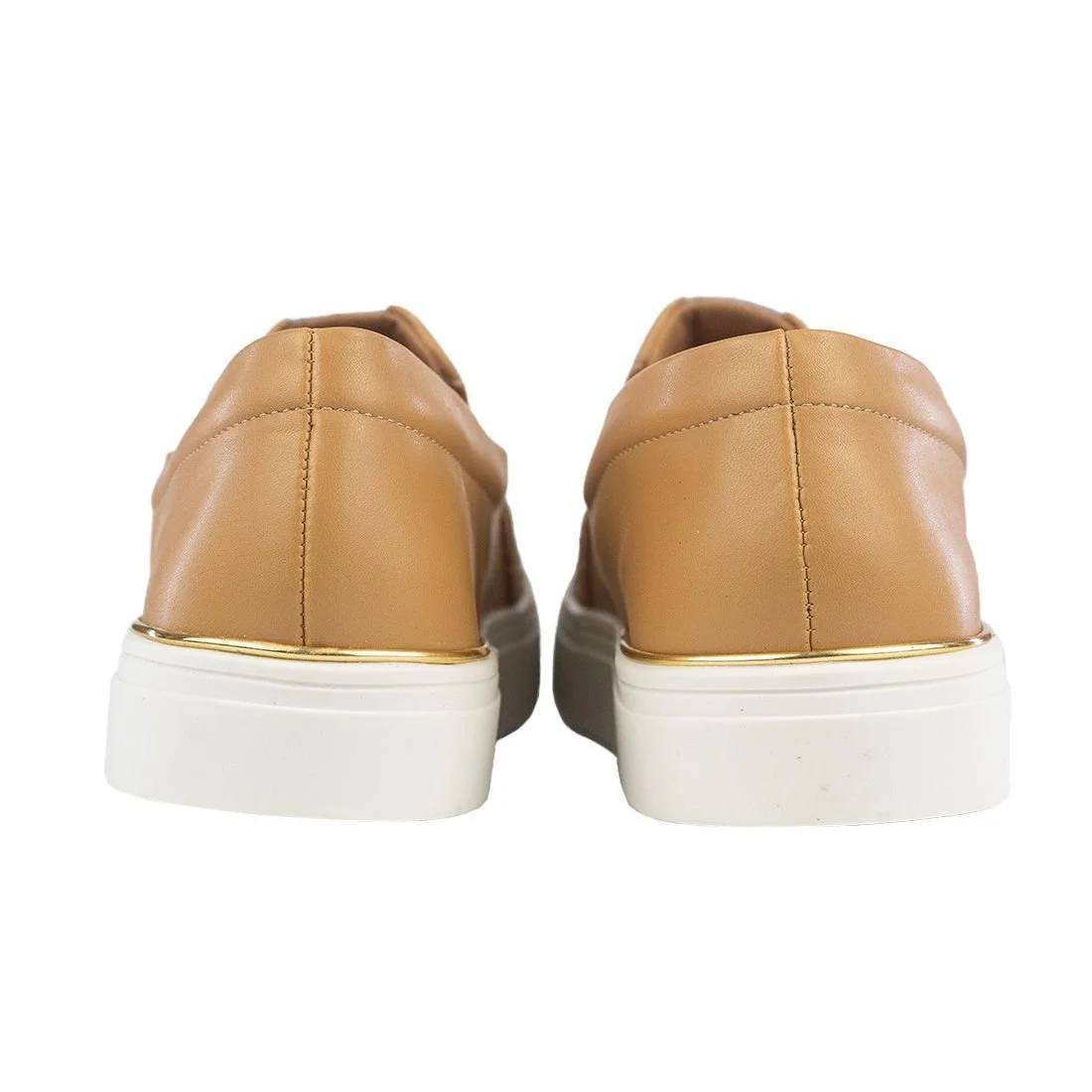 Tênis Via Uno Slip On Confort Marrom 3