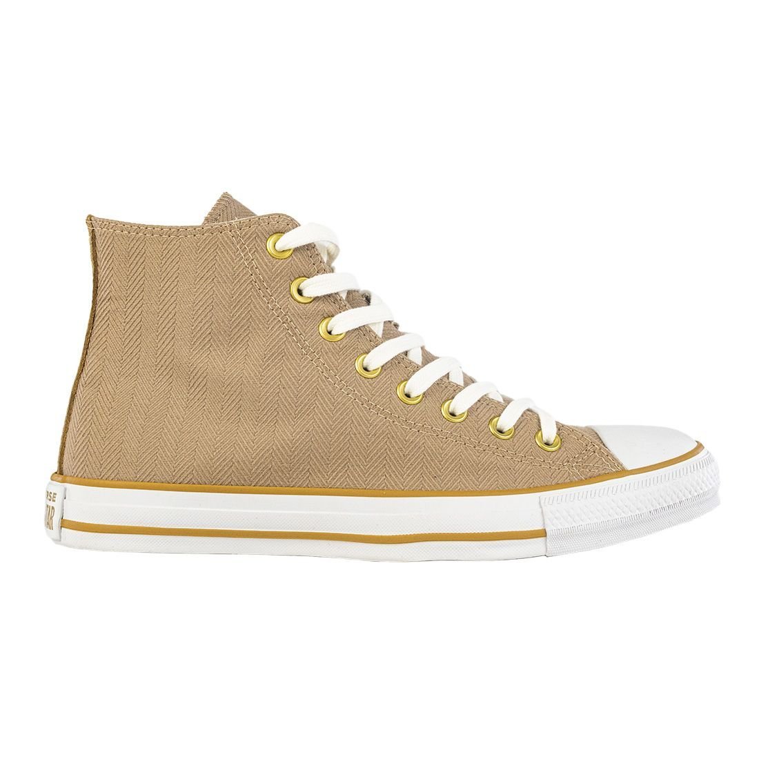 Tênis Converse Chuck Taylor All Star Play On Bege 1