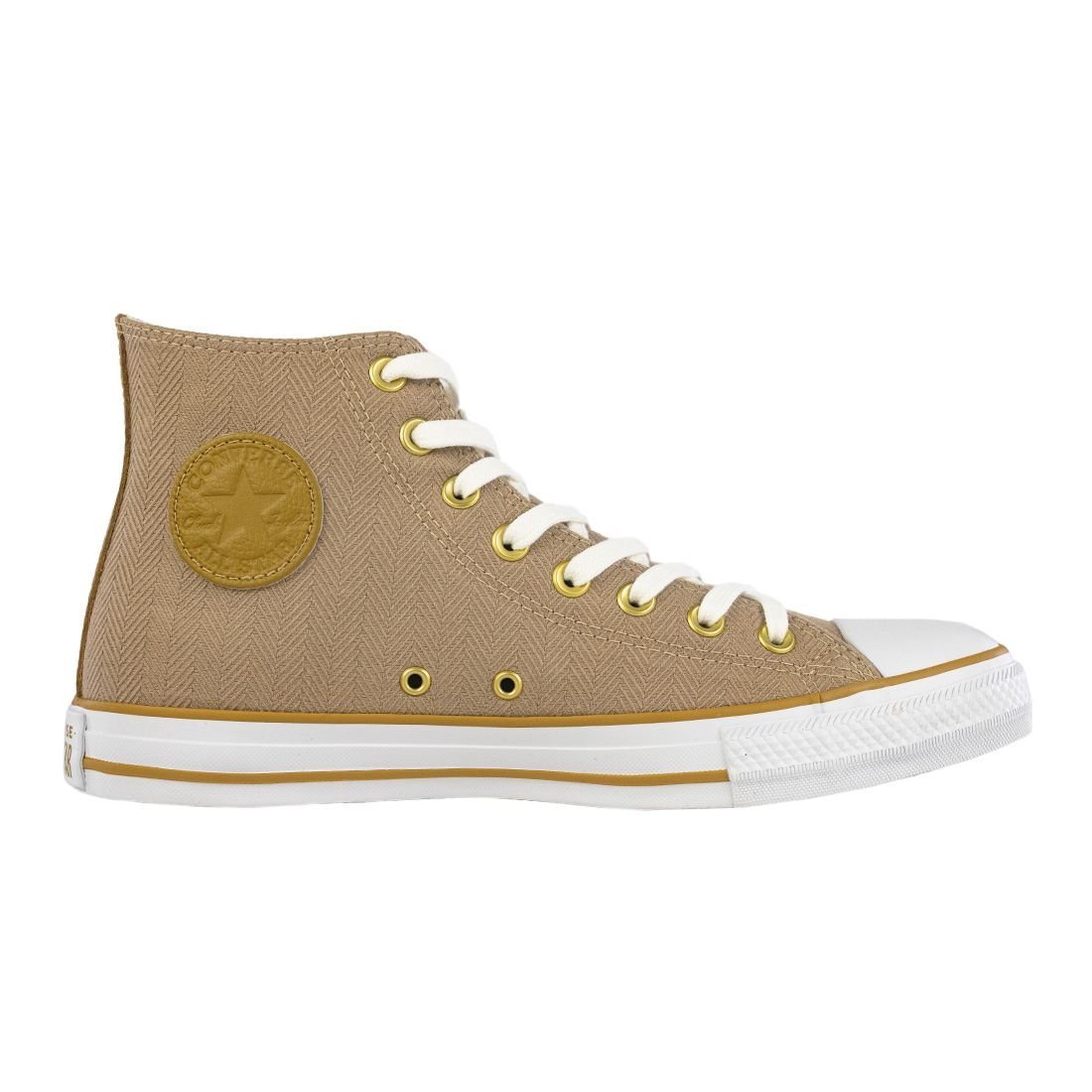 Tênis Converse Chuck Taylor All Star Play On Bege 2