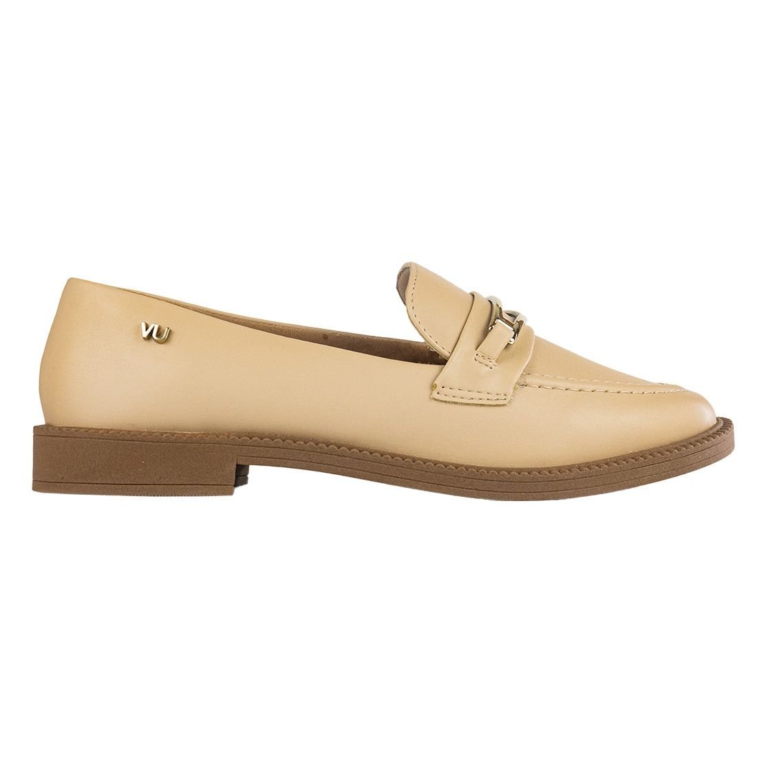 Mocassim  Via Uno Loafer Confort Bege 1