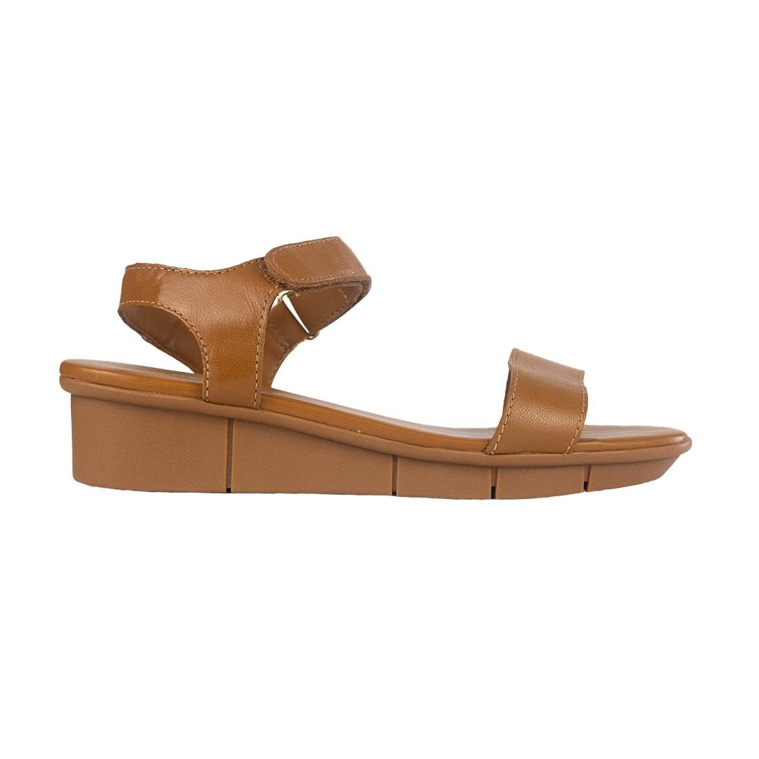 Sandália Arezzo Flatform Marrom 1