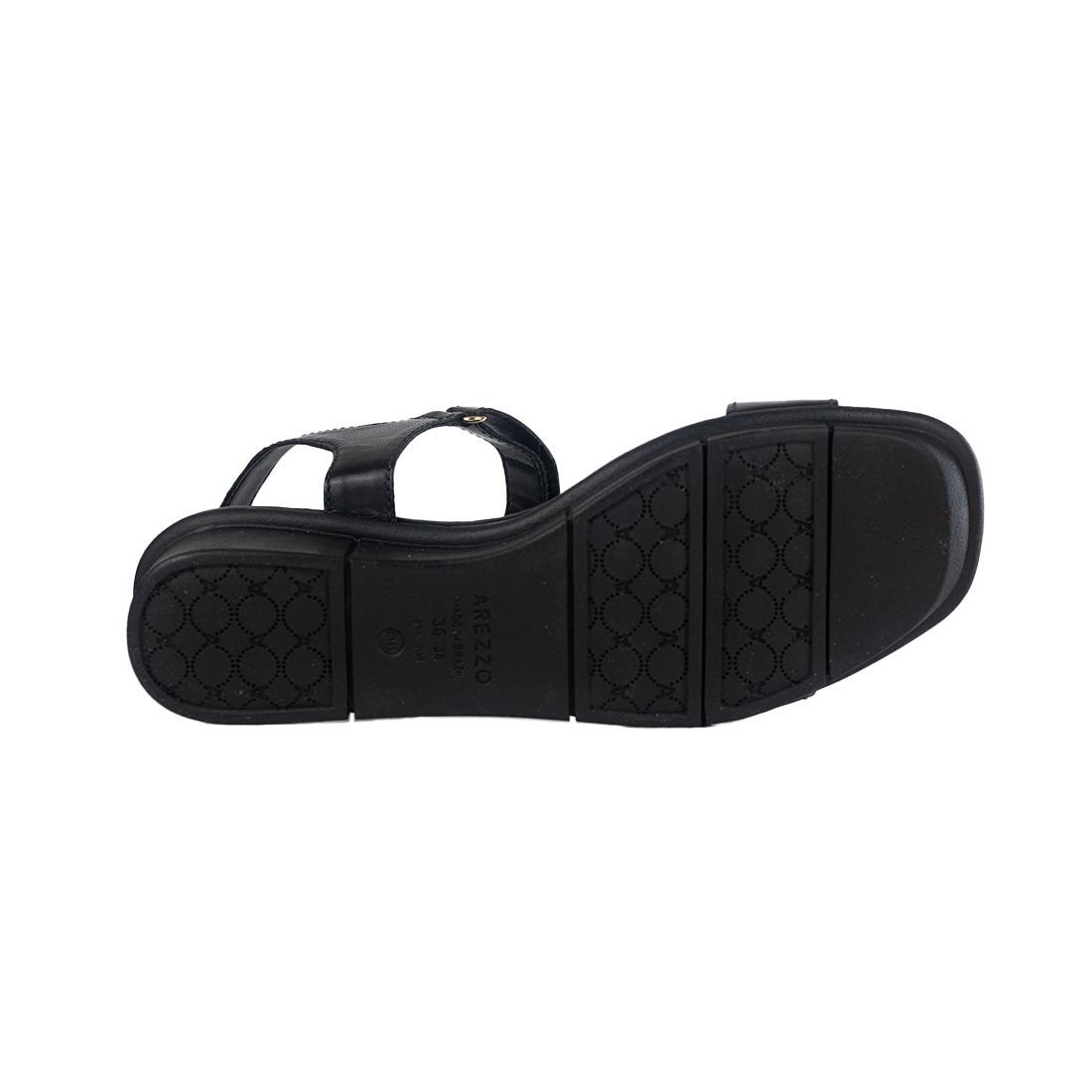 Sandália Arezzo Flatform Preto 4